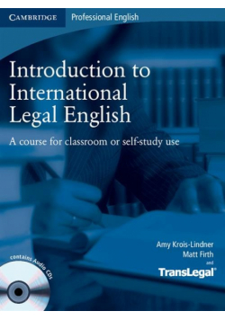 Firth Matt - Introduction to International Legal English Student's Book + 2CD