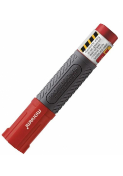 Marker permanentny czerwony (12szt) MONAMI