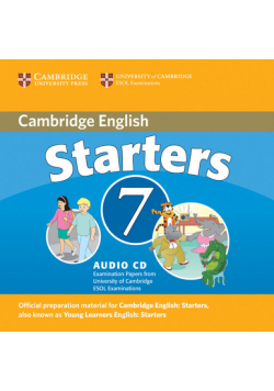 Cambridge Young Learners English Tests 7 Starters CD
