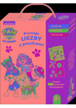 Poznaję liczby z pieskami. Psi Patrol. Uczę się, poznaję, potrafię