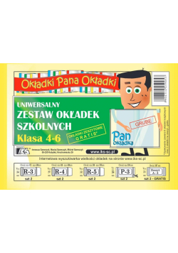 Komplet okładek kl.4-6