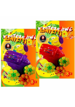 Konfetti wystrzałowe 3 magazynki