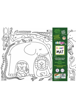 Mata transparentna Safari Funny Mat STRIGO