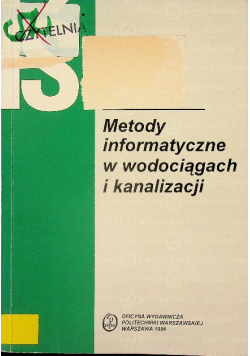 Metody informatyczne w wodociągach i kanalizacji