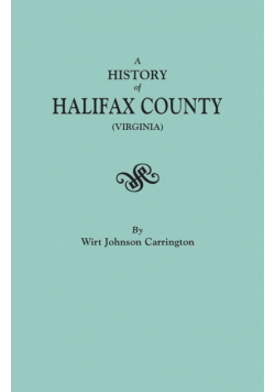 History of Halifax County, Virginia
