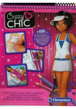 Crazy Chic Szkicownik Moda sportowa