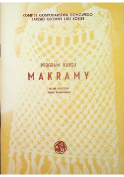 Makramy program kursu