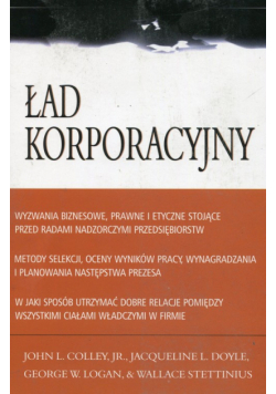 Ład korporacyjny