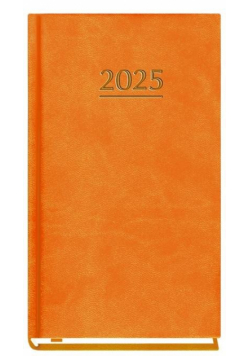 Terminarz 2025 Kieszonkowy pomarańczowy