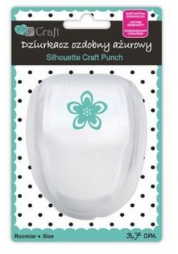 Dziurkacz ozdobny ażurowy 3,7cm kwiatek