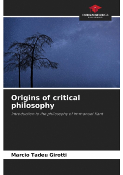 Origins of critical philosophy