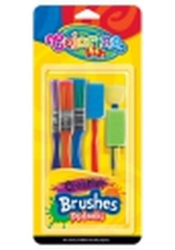 Pędzelki kreatywne Colorino Kids 6 sztuk