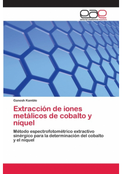 Extracción de iones metálicos de cobalto y níquel