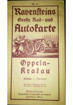 Grosse Rad - Autokarte, 1941 r.