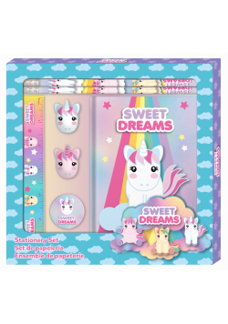 Zestaw piśmienniczy Sweet Dreams Jednorożec KL11227