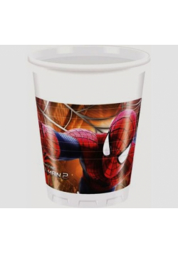 Kubeczki plastikowe Spider-Man 8 sztuk