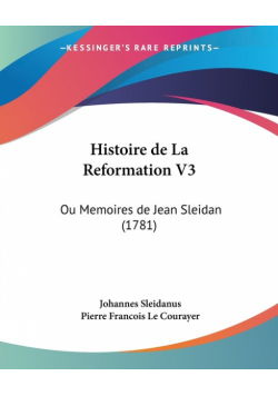 Histoire de La Reformation V3