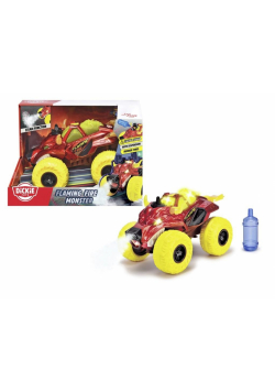 Pojazd Fire Monster z parą 25cm