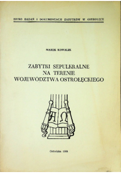 Zabytki sepulkralne na terenie województwa ostrołęckiego