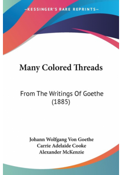 Many Colored Threads