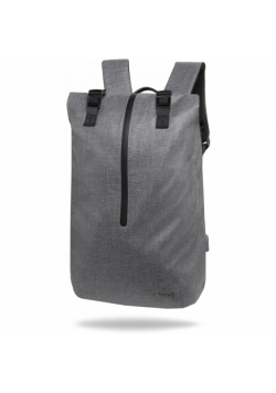 Plecak męski na laptopa r-bag Hopper Grey