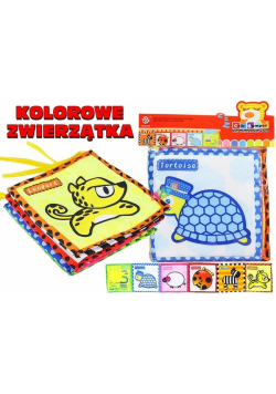 Książeczka dla malucha miękka ze zwierzątkami