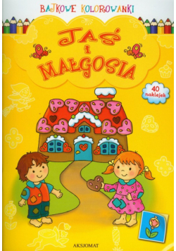 Bajkowe kolorowanki Jaś i Małgosia