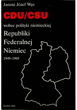 CDU / CSU wobec polityki niemieckiej