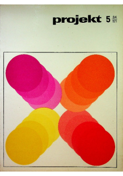 Czasopismo Projekt Nr 5 / 71