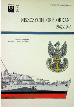 Niszczyciel ORP Orkan 1942 1943