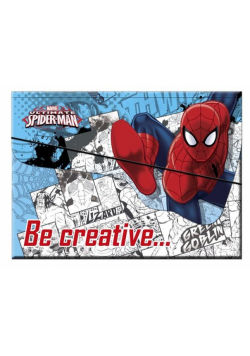 Zestaw kreatywny w teczce Spider Man
