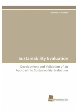 Sustainability Evaluation