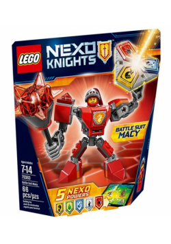 Lego Nexo Knights Zbroja Macy