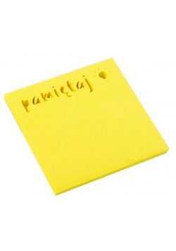 Notes samoprzylepny 75x75mm Pamiętaj D.RECT