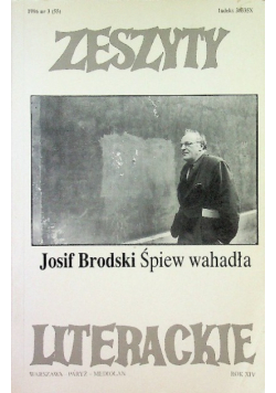 Zeszyty literackie Nr 30
