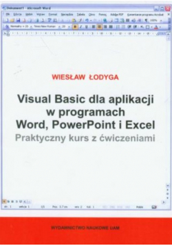 Visual Basic dla aplikacji w programach Word PowerPoint i Excel