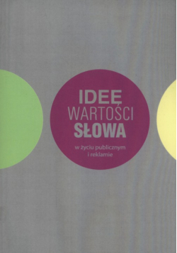 Idee, wartości, słowa