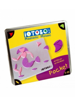 Puzzle Pudełko podróżne CD Pocket (różowy/fioletowy)