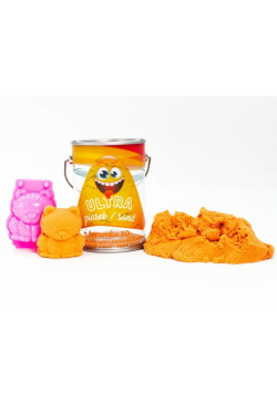 Ultra Piasek 150g pomarańczowy + foremka Tygrysek