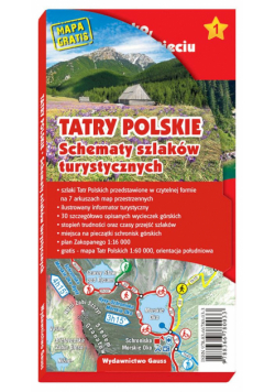 Tatry polskie. Schematy szlaków turystycznych wyd. 3
