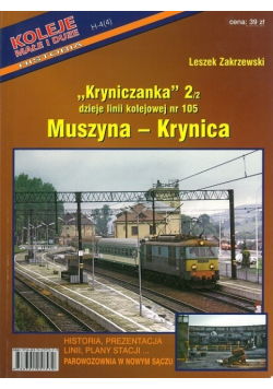 Kryniczanka 2/2 dzieje lini kolejowej Nr 105