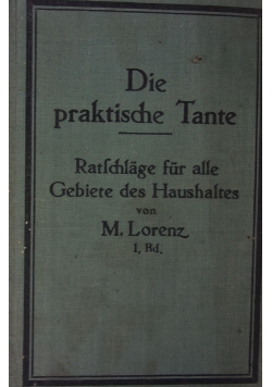 Die praktische Tante, 1917r.