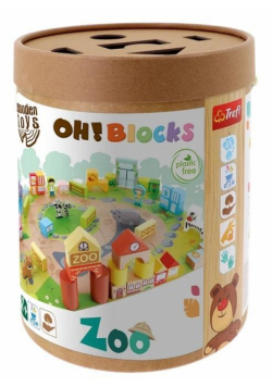 Zabawka drewniana - Oh!Blocks Zoo TREFL
