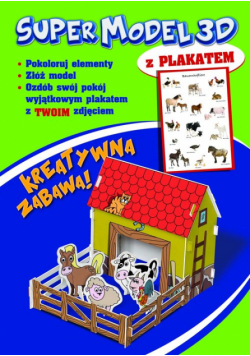Model 3D do kolorowania plus plakat - Farma