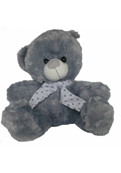 Miś szary 25cm Kolekcja Silver