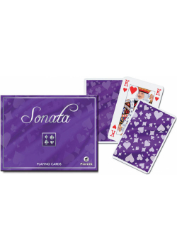 Karty do gry Piatnik 2 talie Sonata