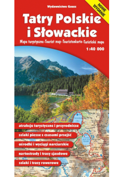 Mapa „Tatry Polskie i Słowackie”