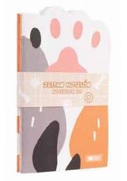 Notesy szyte CAT&DOG mix 3 szt. po 32 ark. Happy Color
