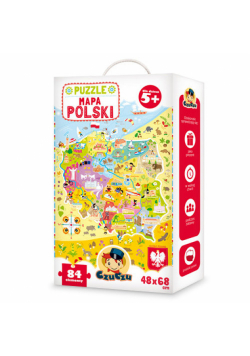 CzuCzu Puzzle 84 Mapa Polski