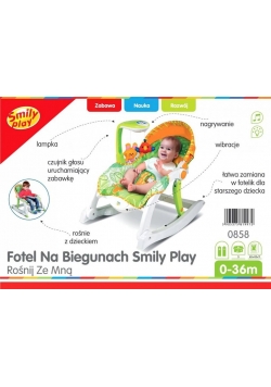 Smily Play - Fotel na biegunach rośnij ze mną
